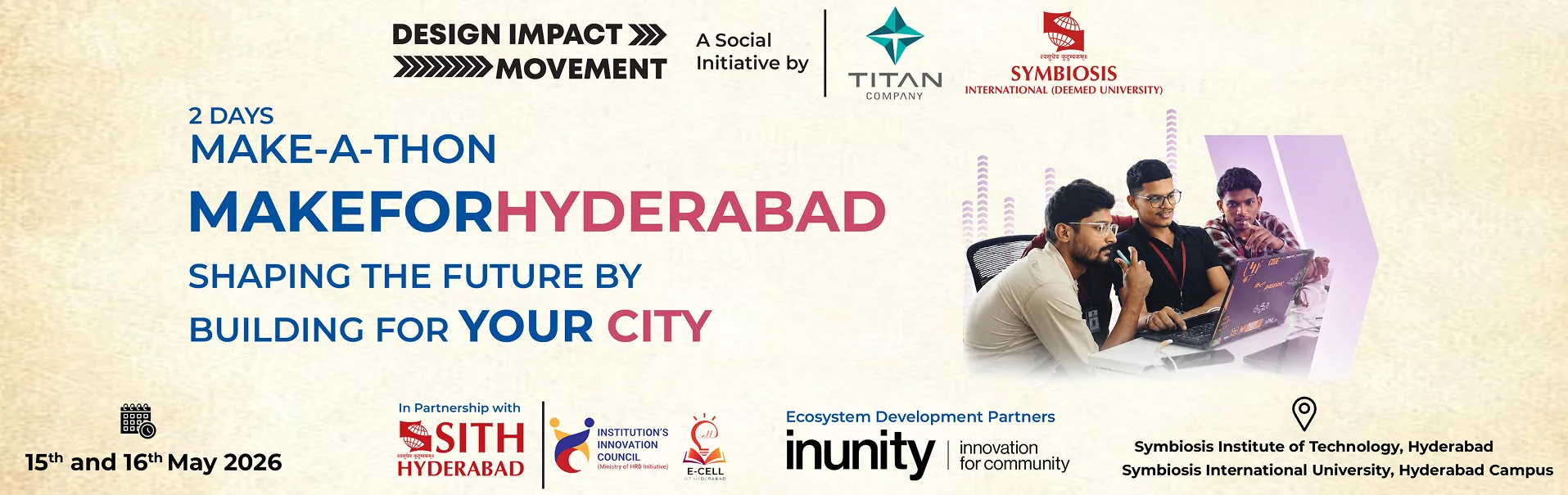 Make For Hyderabad Banner